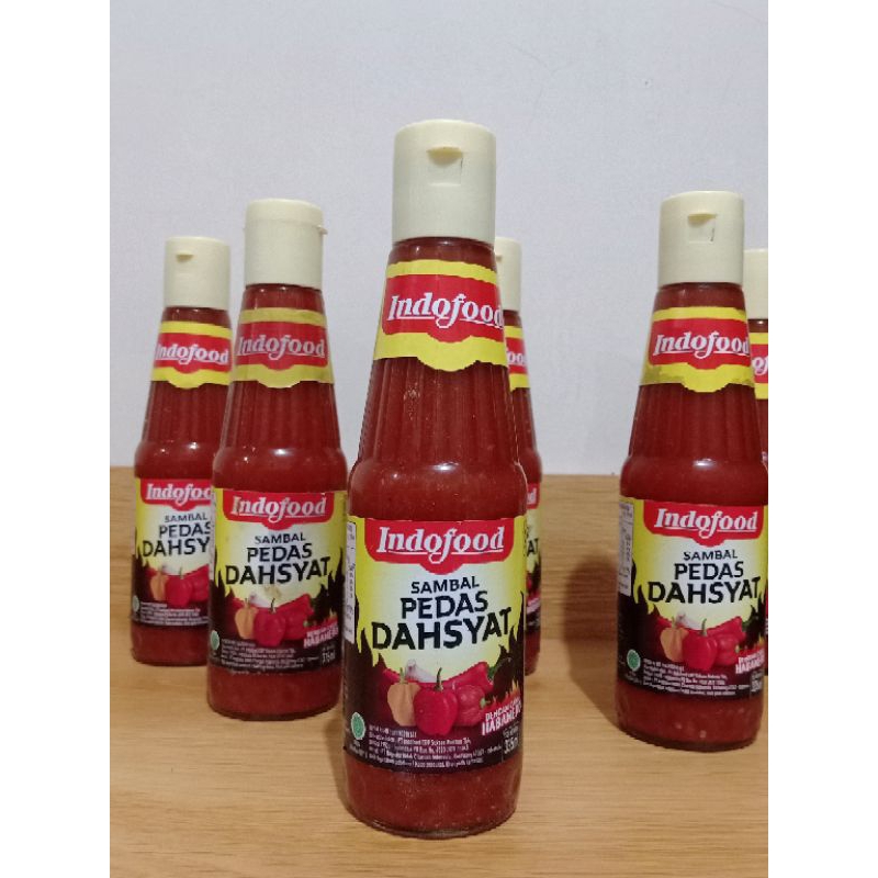 

Indofood Sambal Pedas Dahsyat 335ml