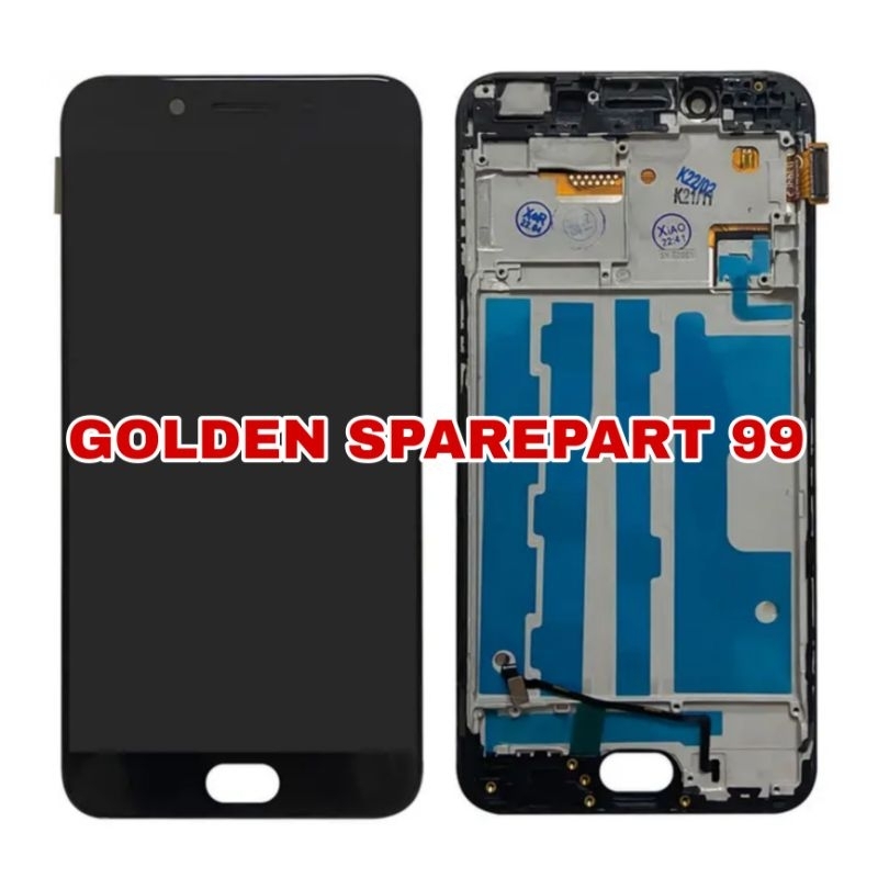 LCD + TOUCHSCREEN OPPO R9S ORIGINAL PLUS FRAME