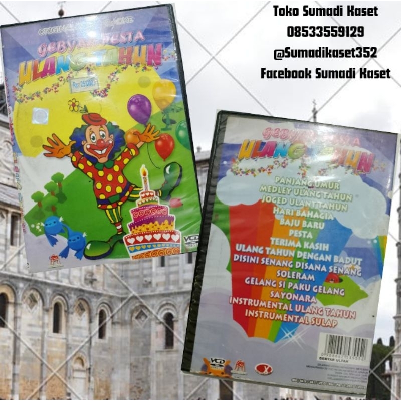 VCD lagu gebyar ulang tahun