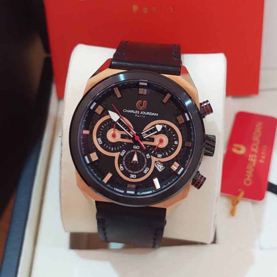 Charles Jourdan CJ1082-1532C#CJ1082#CJ1082-1532C#Jam tangan pria Charles Jourdan CJ1082-1532C#Man wa