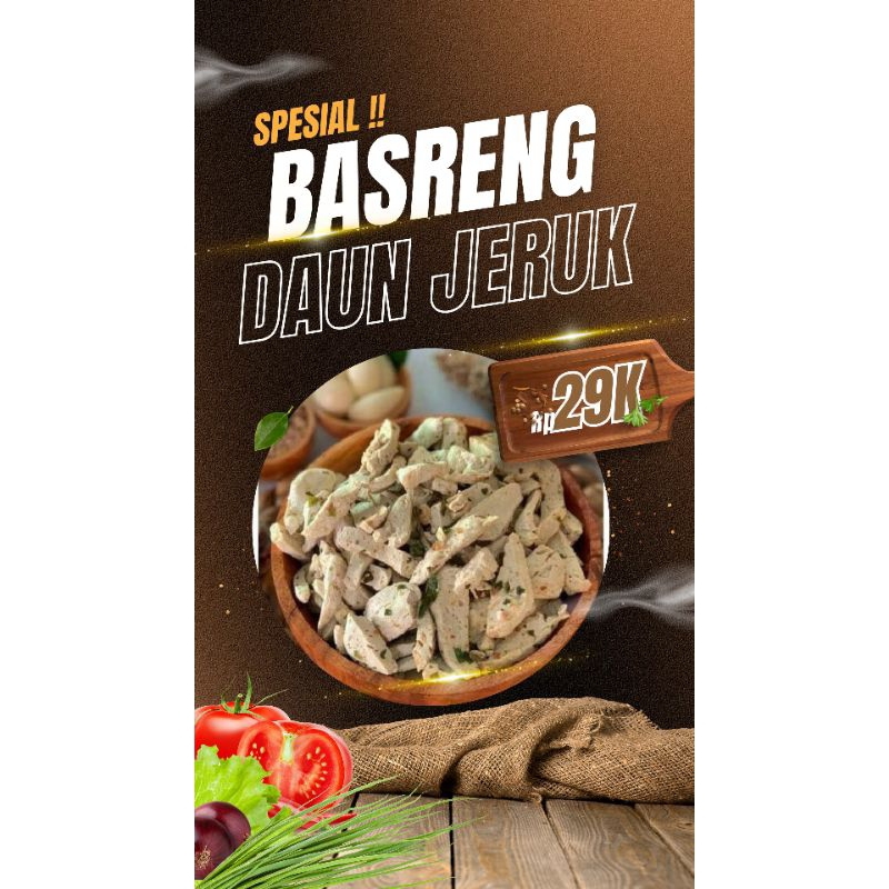 

Basreng original daun jeruk 500gr
