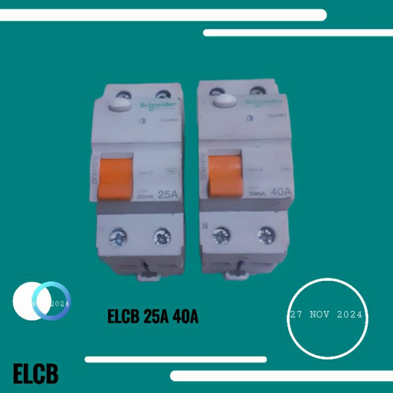 ELCB 25A 40A BEKAS