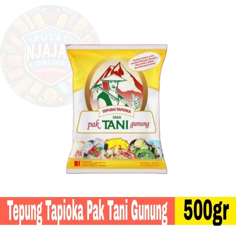 

Tepung Tapioka Sagu Pak Tani Gunung 500gr