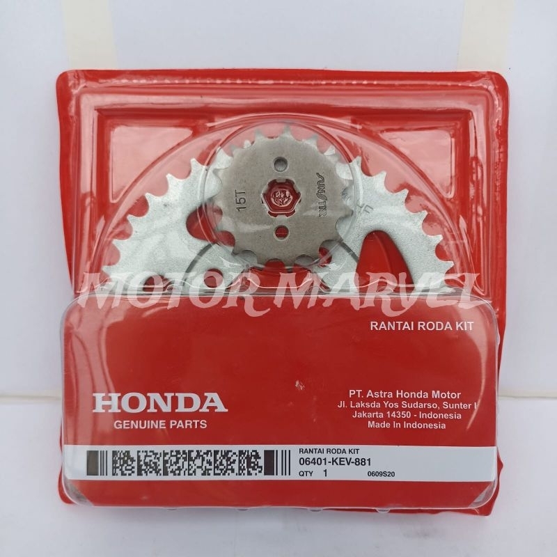 GEAR SET KEV asli original  Motor Honda Supra Fit lama, Supra x lama.