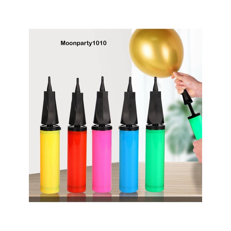 pompa balon manual / pompa balon tangan manual / pompa balon dekor / alat tiup balon / pompa balon p