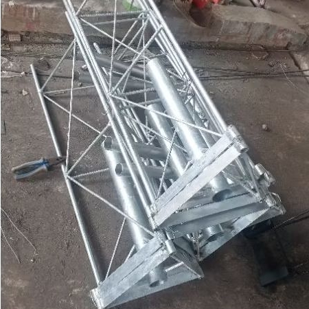 Ancor tower dudukan tower triangle dan fourangle SNI