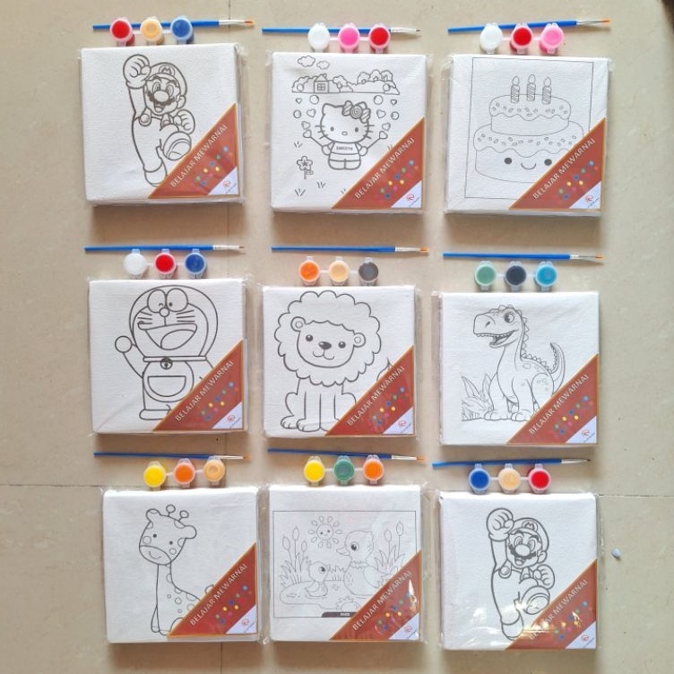

Lebih Keren INCLUDE CAT Kanvas Lukis Sketsa Berkualitas 15x15 cm Kanvas Sketsa Mewarnai