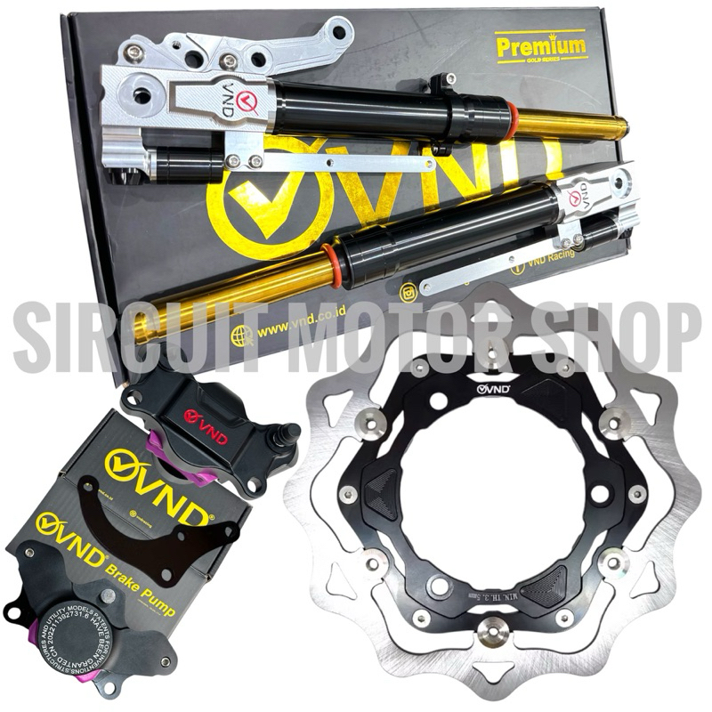 SHOCK DEPAN VND AEROX / CAKRAM VND 260MM / KALIPER VND 2P 260MM AEROX