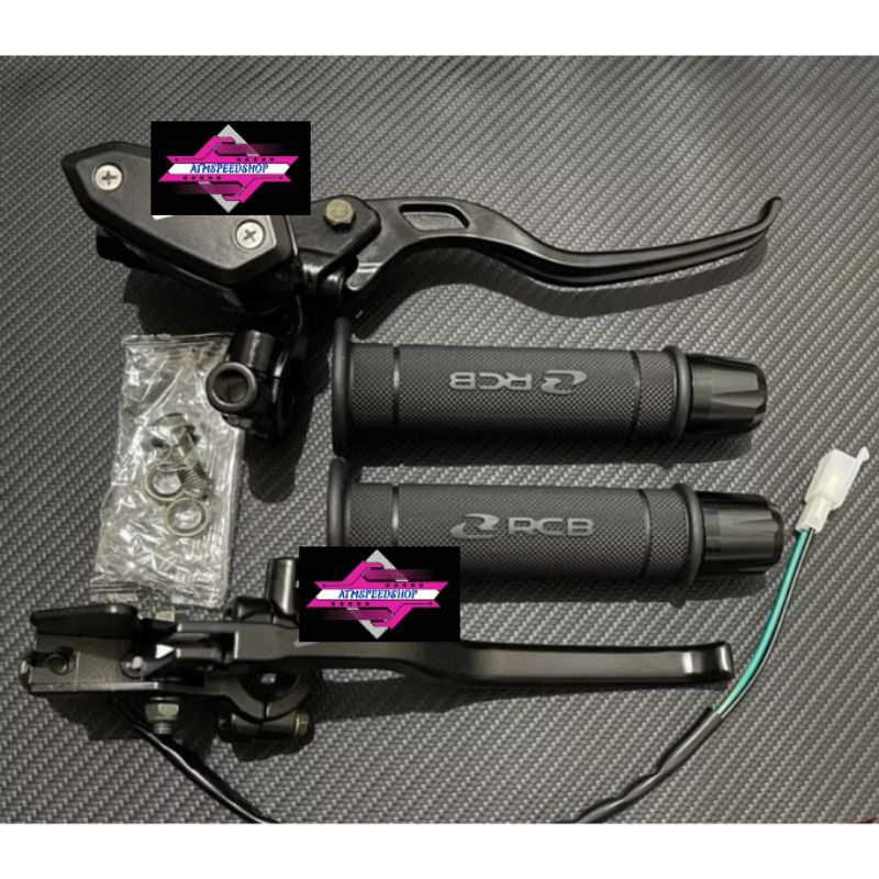 Master Rem Tabung Model Oval Original + Handgrip RCB Original 100% HG55 + Jalu Stang CNC Universal M
