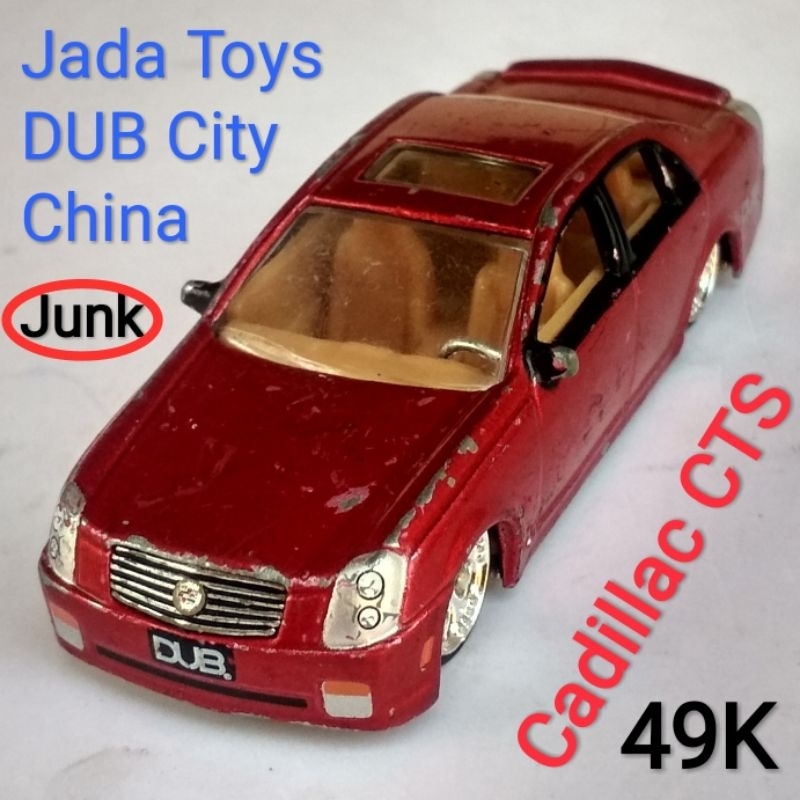 Diecast Jada Toys Skala 64 DUB City Cadillac CTS