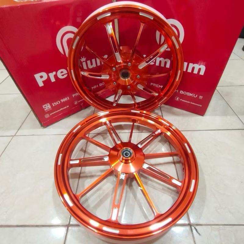 VELG PREMIUM VD P10 BEAT & SCOOPY & VARIO 110 / PREMIUM VD P10 185x14 & 215x14 BEAT VELG VND