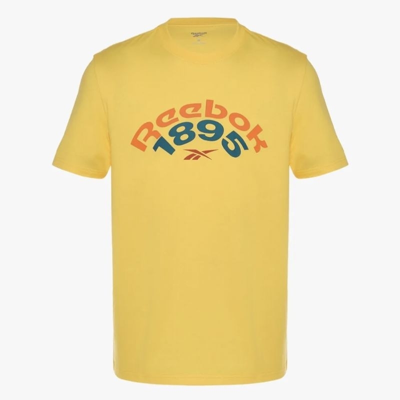Kaos Reebok Men T Shirt - Yellow
