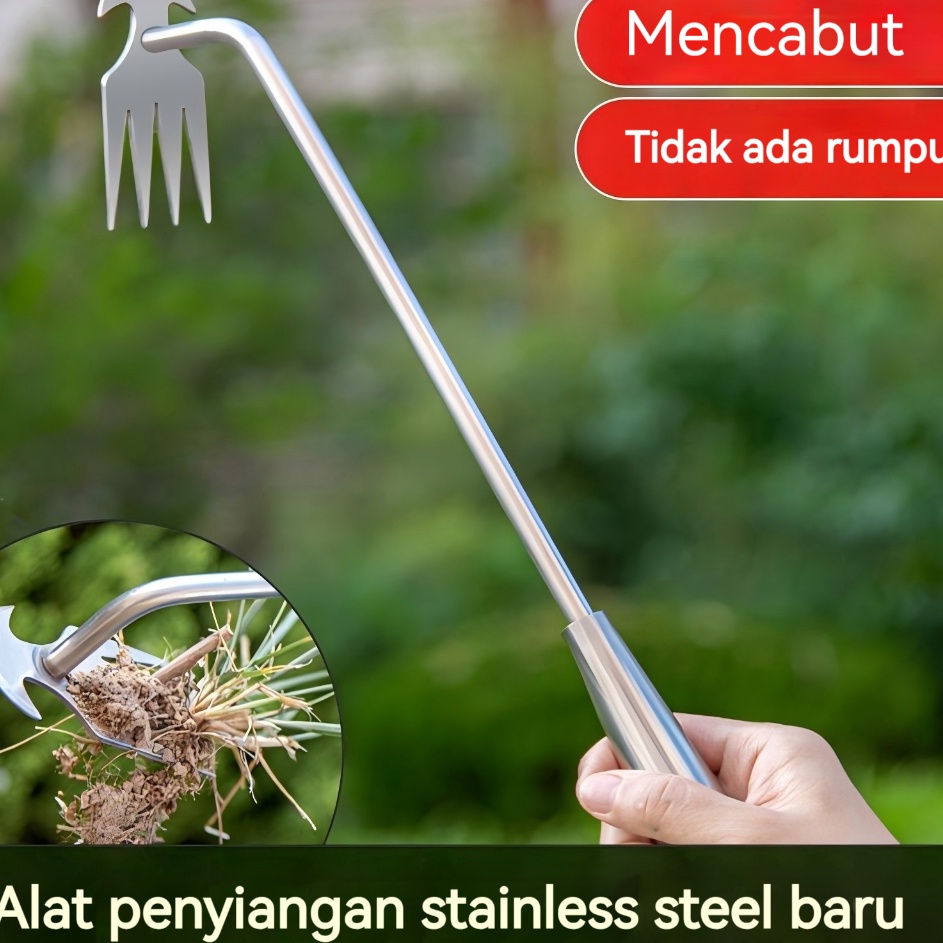 Model Menarik  Alat Cabut Rumput Manual Portabel Alat Pembersih Rumput Liar Alat Rumput Liar Multifu
