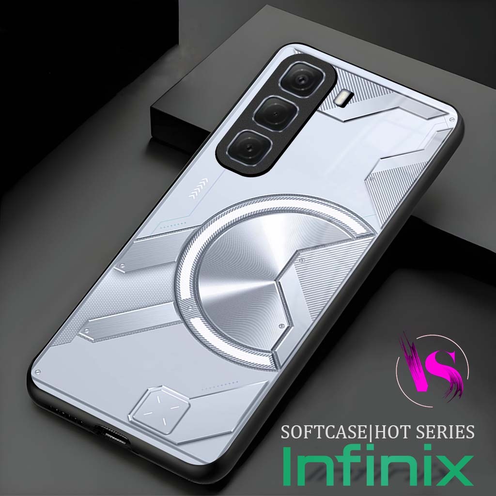 VN76 Softcase Kilau Infinix Hot 50 4G 5G | Hot 50 Pro Plus | HOT 50pro plus | Case Kilai Kesing Glos