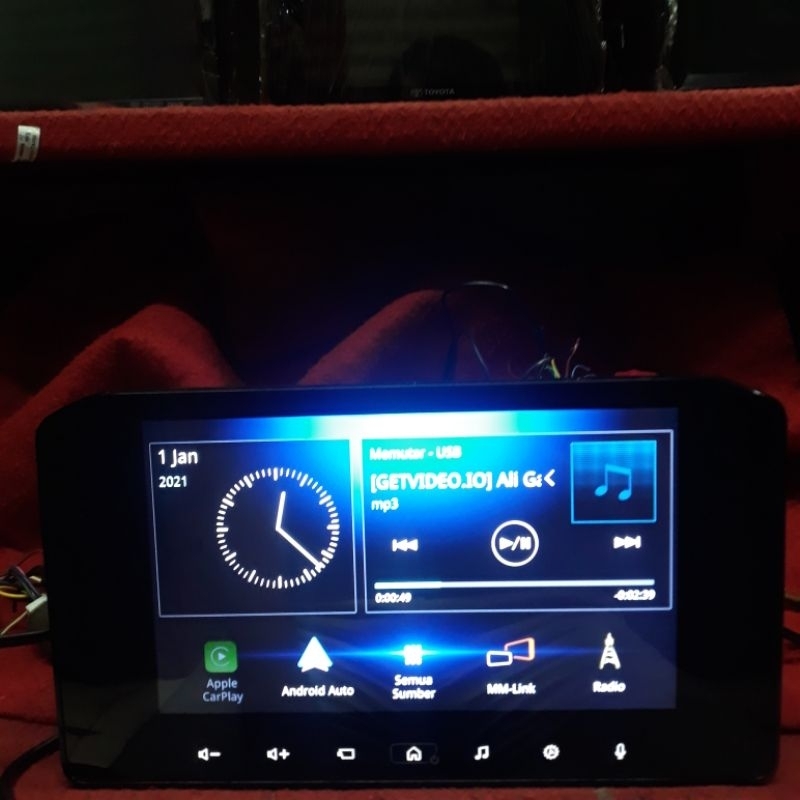 head unit xpander cross ultimate