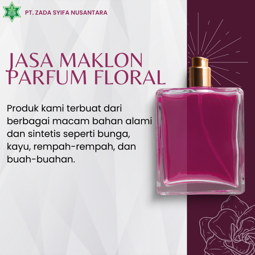 Jasa Maklon Parfum Floral