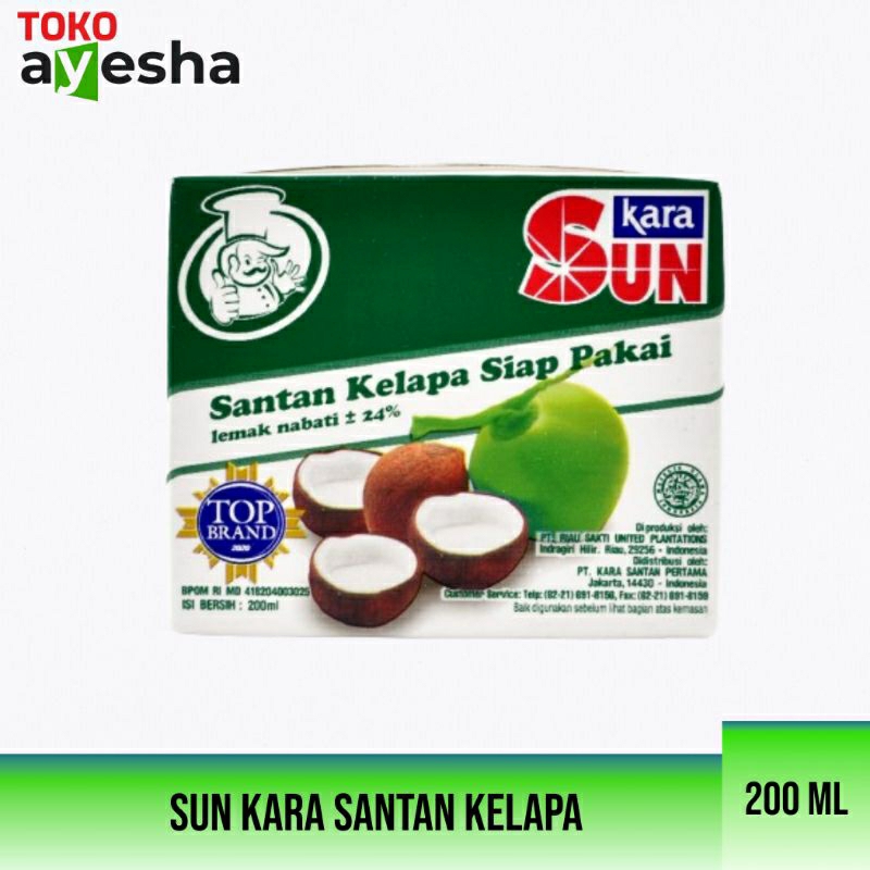 

Santan Kelapa Sun Kara 200 ML