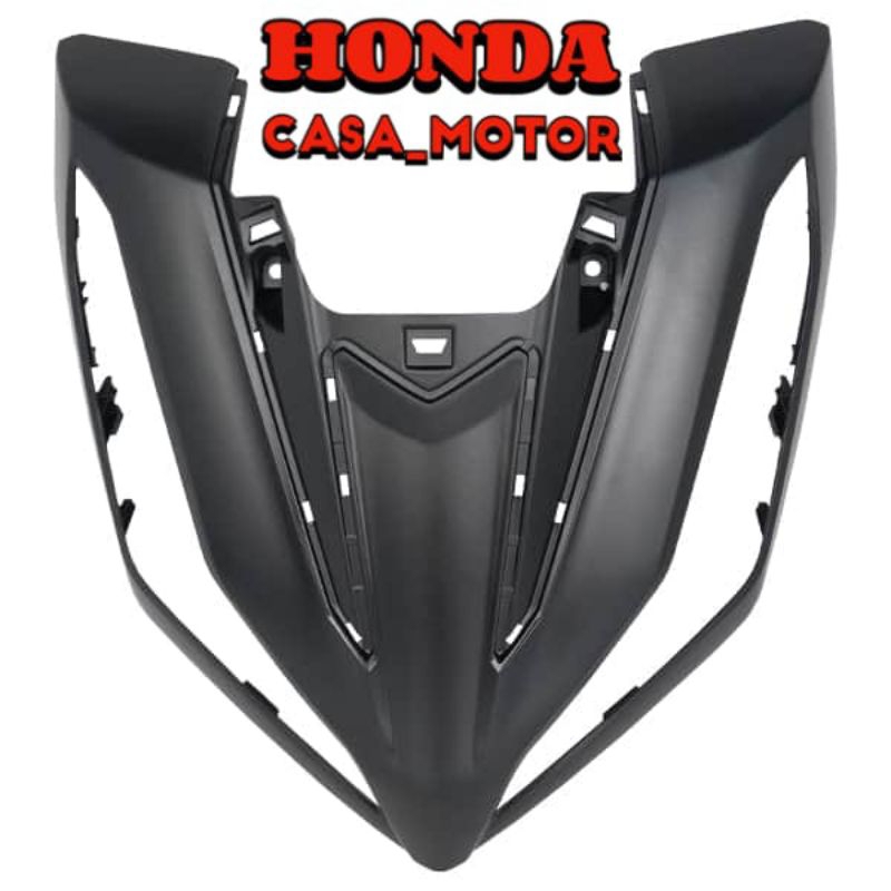 Cover Tameng Depan Hitam Doff Honda Vario 125 eSP K2V ORIGINAL 64301K2VN30ZL