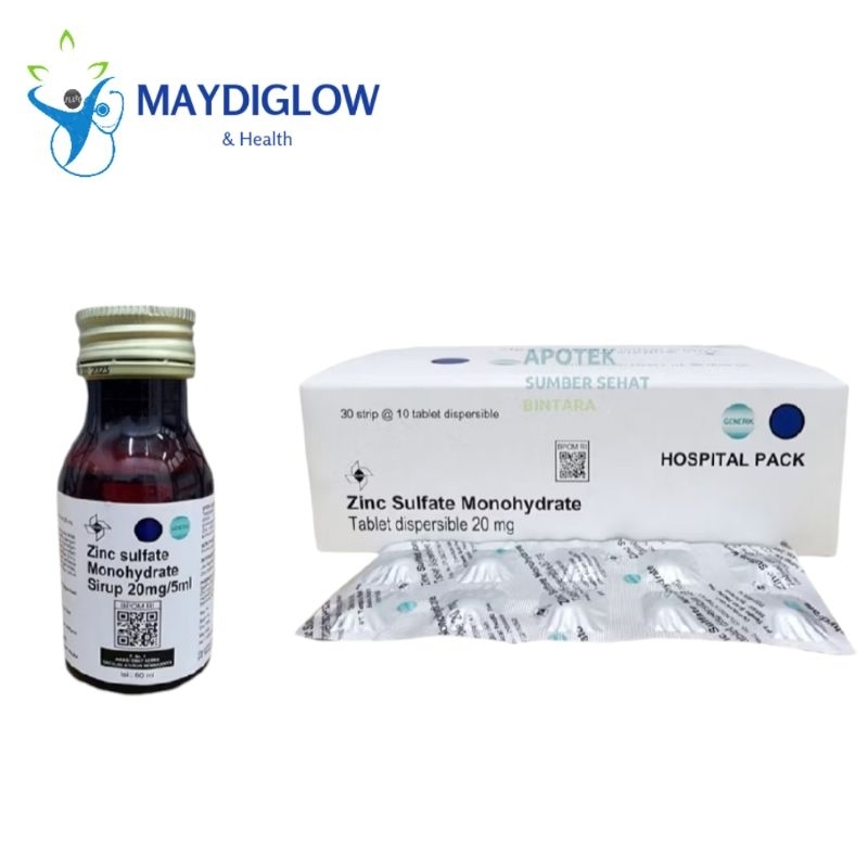 Zinc Sulfate Monohydrate 20 mg Tempo Scan