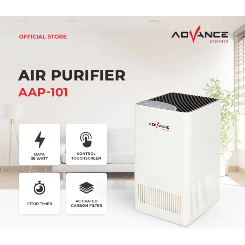 Air Purifier Advance AAP-101 Air Purifier Ruangan Pembersih Udara Ruangan Penyaring Udara Ruangan