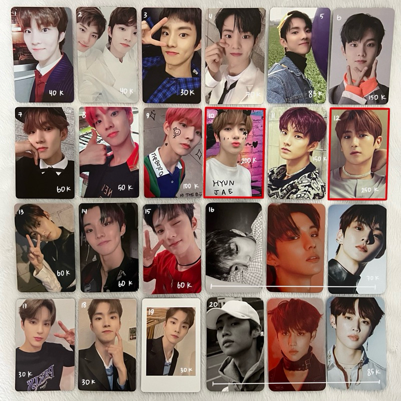 The Boyz Photocard - TBZ PC // THE START RIGHT HERE NO AIR DDD DIY TATTOO REVEAL ALBUM OFF AIR LIMIT