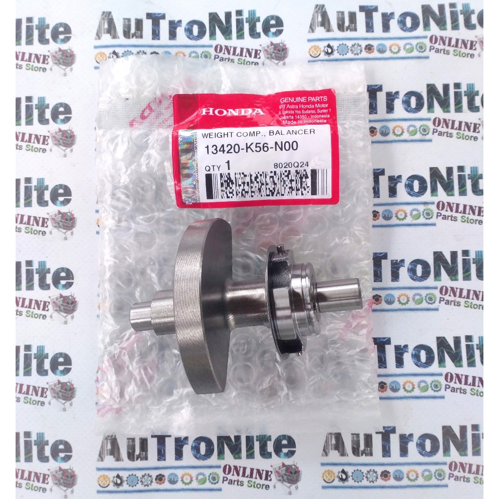 Weight Comp Engine Balancer 13420-K56-N00 Original Honda Sonic Supra GTR CB CBR 150 R X LED FI 13420