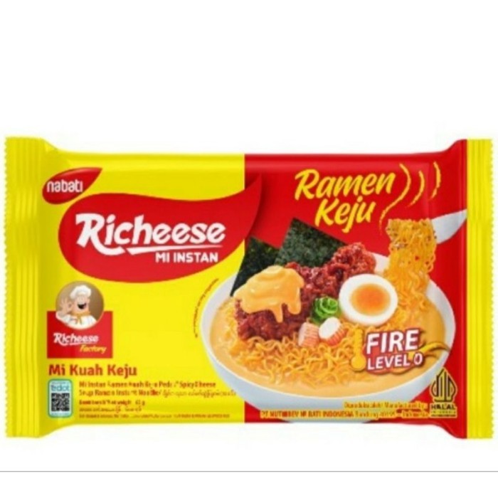 

RICHEESE 65GR MI RAMEN KEJU LV