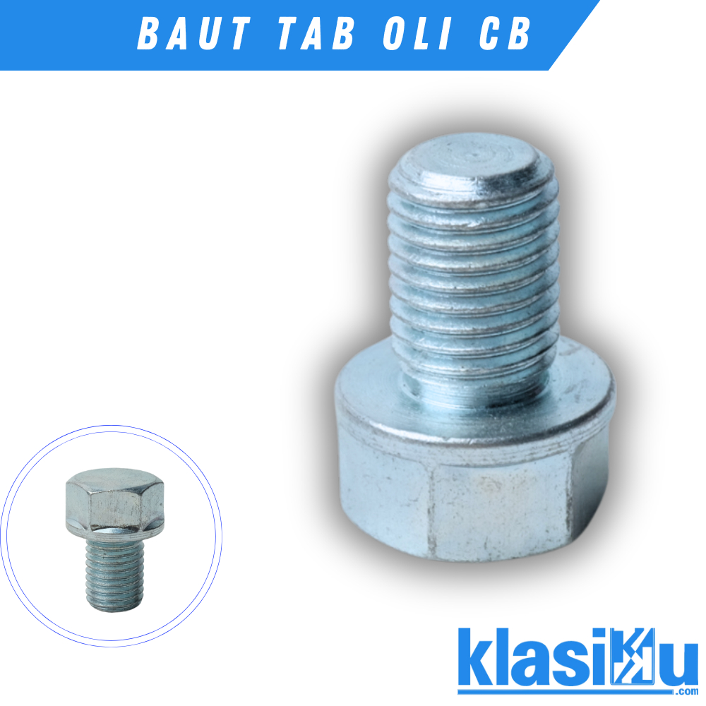 Baut Baud Tap Tab Oil Oli Honda Gl 100 Cb 100 New Old Stock