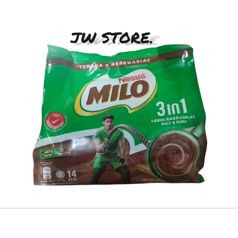 

Milo 3in1 Activ-Go 14Sachet