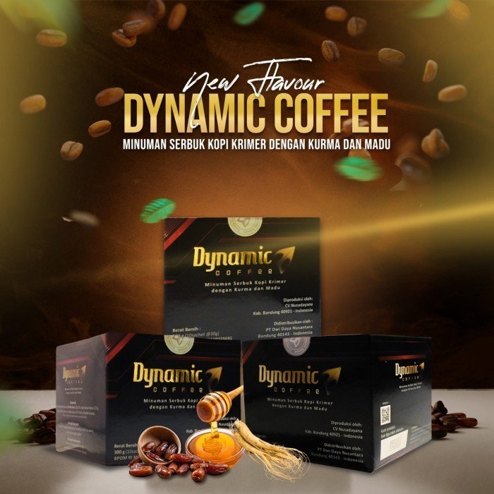 

Kopi Dynamic Asli Original Isi 10 Sashet kemasan baru kopi coffe dinamic