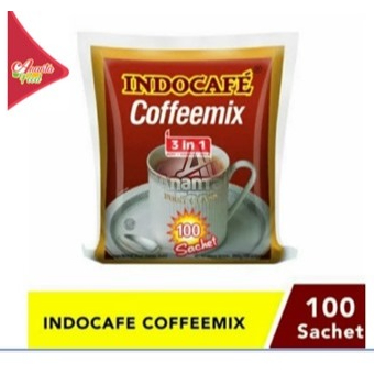 

Indocafe coffe mix 3 in 1 (100 Pcs/Pack) 20 gr