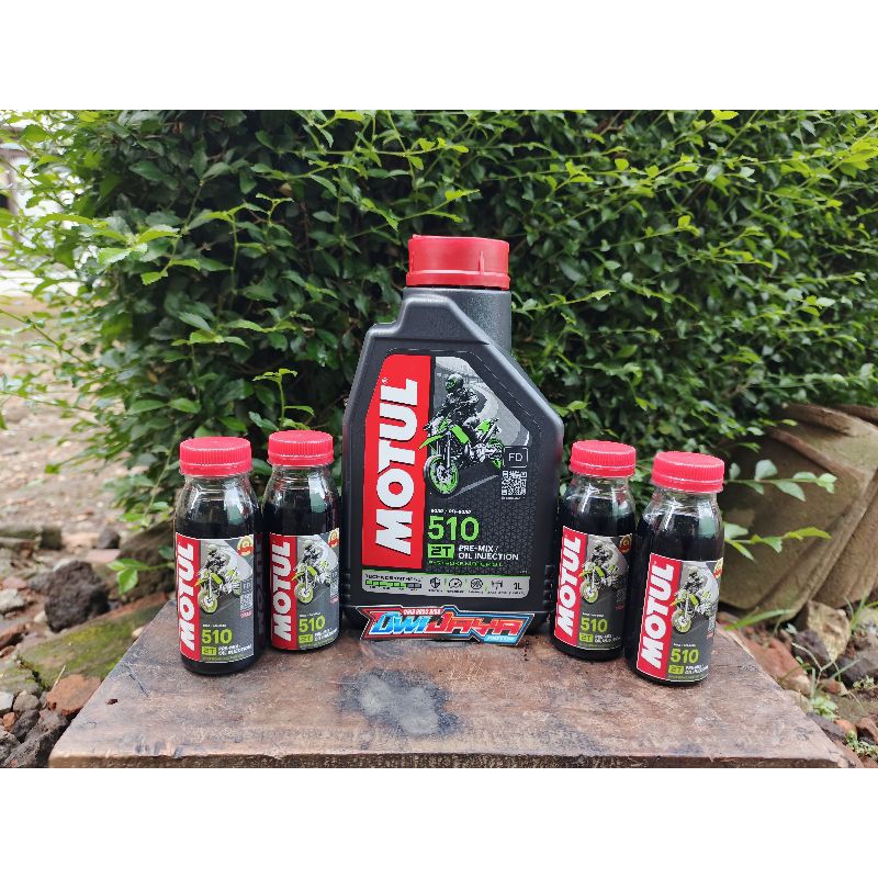 oli 2tak motul 510 repack 100ml original