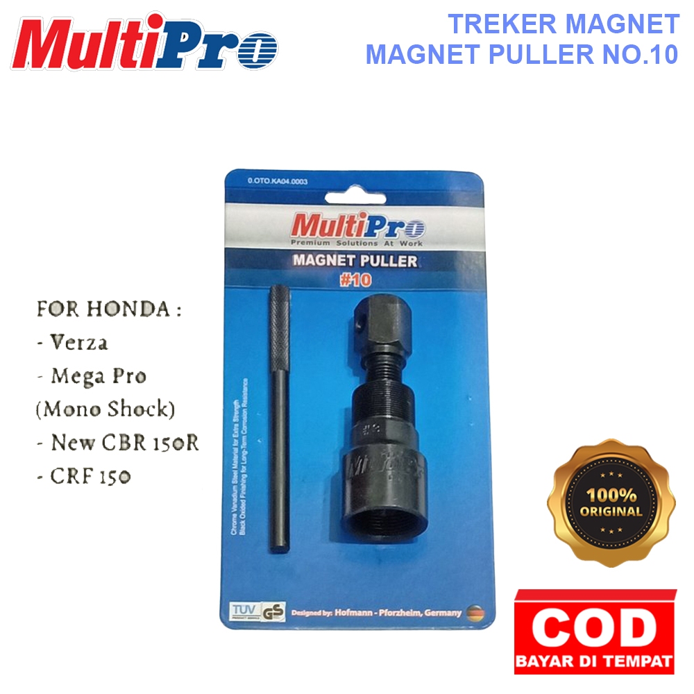 TREKER MAGNET NO 10 / TREKER MAGNET #10 MULTIPRO / MEGAPRO MONO / VERZA
