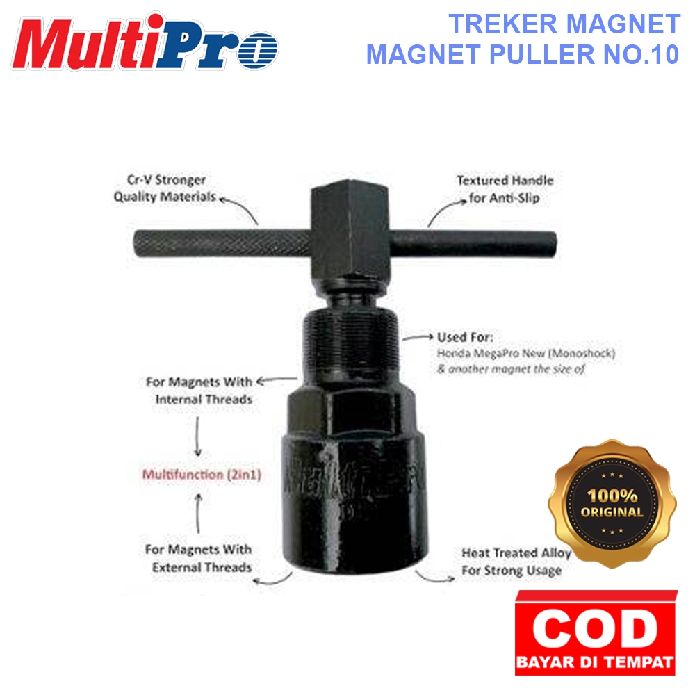 PRODUK ASLI TREKER MAGNET NO 10 / TREKER MAGNET #10 MULTIPRO / MEGAPRO MONO / VERZA