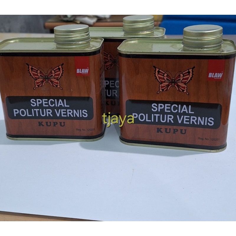 Politur Vernis Special Kupu-Kupu 0.5 Liter