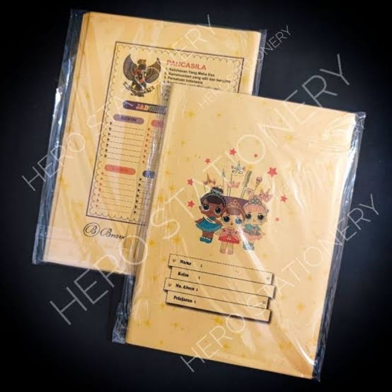 

SAMPUL BUKU KARAKTER ISI 20PCS ( Buku kecil.)