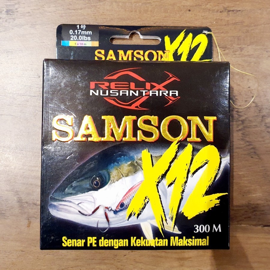 Senar PE SAMSON x12 300 Meter Relix Nusantara SAMSON x12