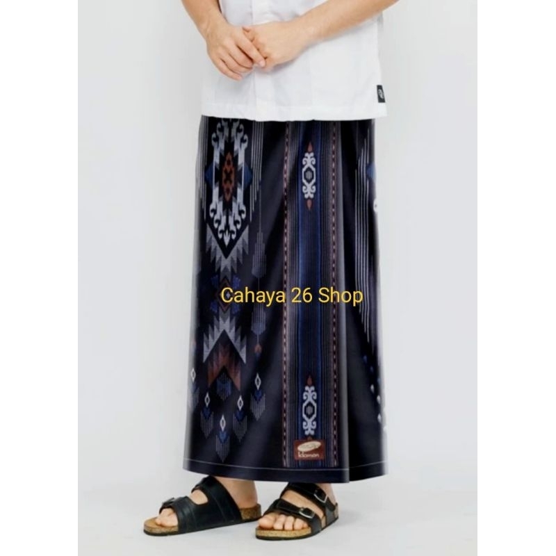 Sarung ATLAS Idaman Kembang 555  Motif BHS/ Sarung Atlas Idaman Harmoni 555/ Sarung Atlas Hitam