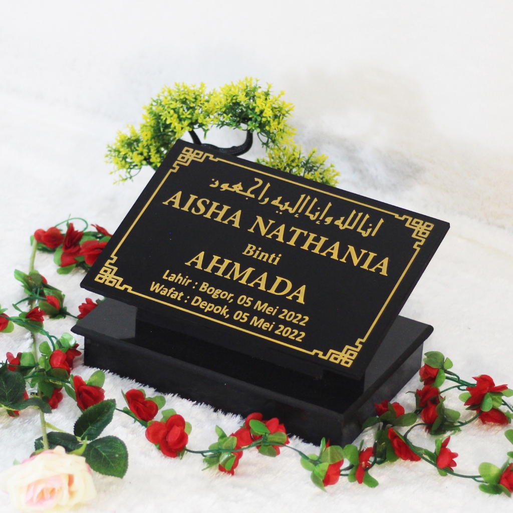 Salib nisan nissan marmer kayu kuburan OSSAN 141