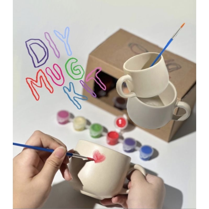 DIY Mug Painting Kit