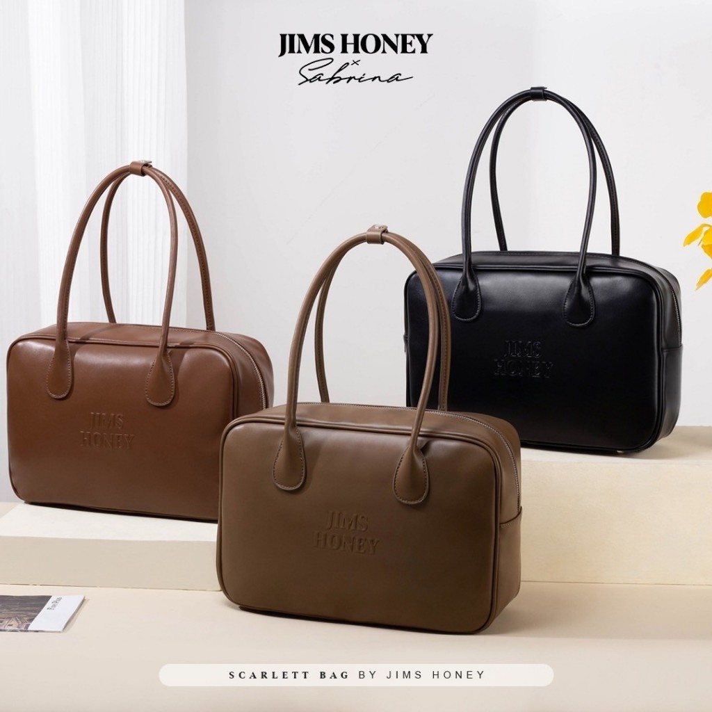 JIMS HONEY X SABRINA - SCARLETT BAG Tas Selempang Wanita Slingbag Cewek Jimshoney Trendy Elegan