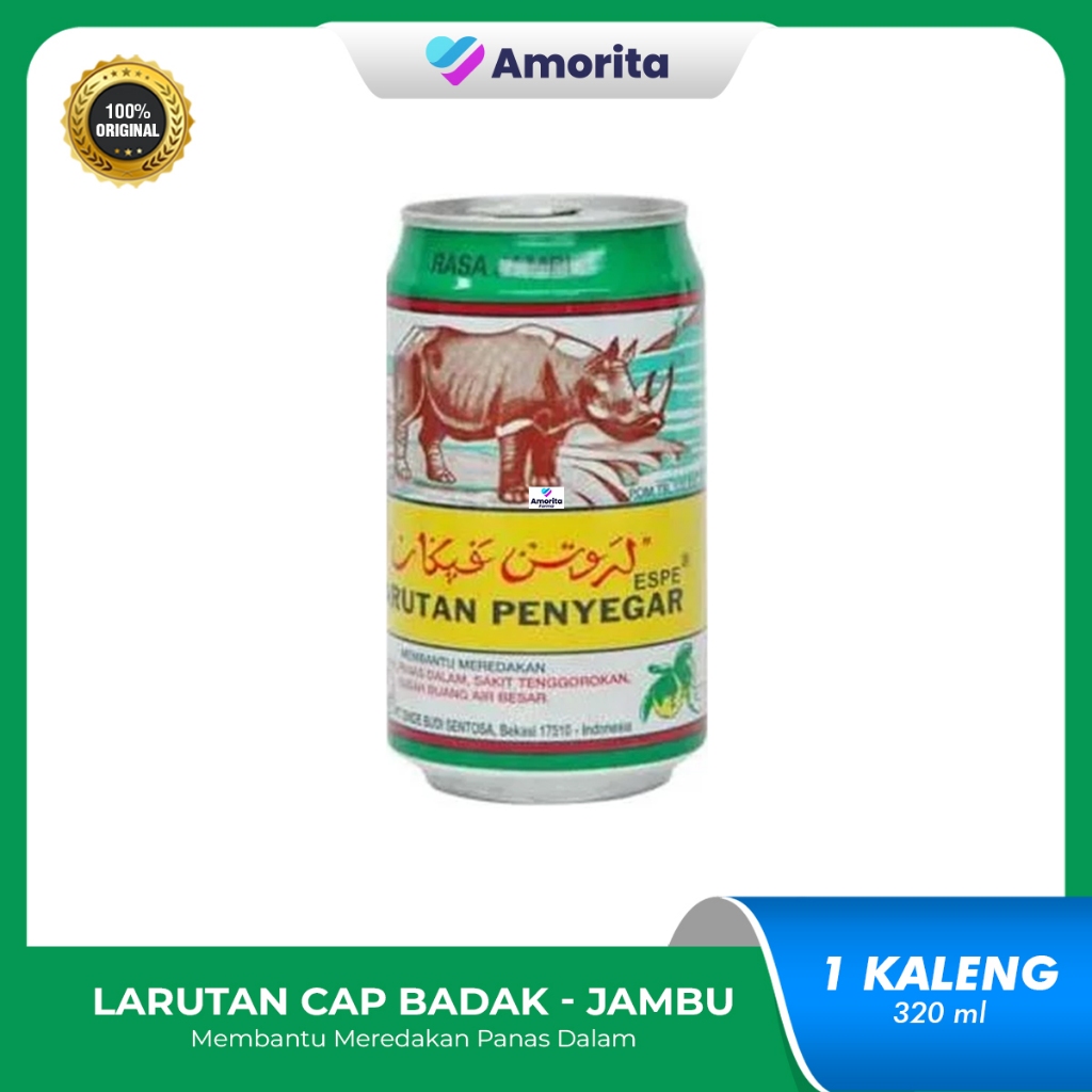 

Larutan Cap Badak Kaleng Rasa Jambu 320 ml