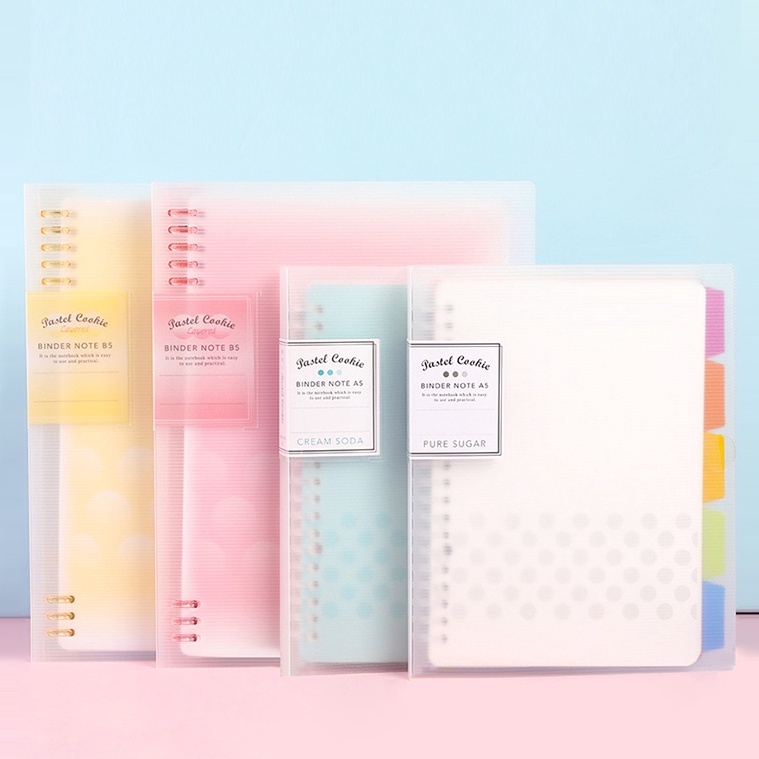 

KODE PT8Q7 Binder Kokuyo Pastel Cookies