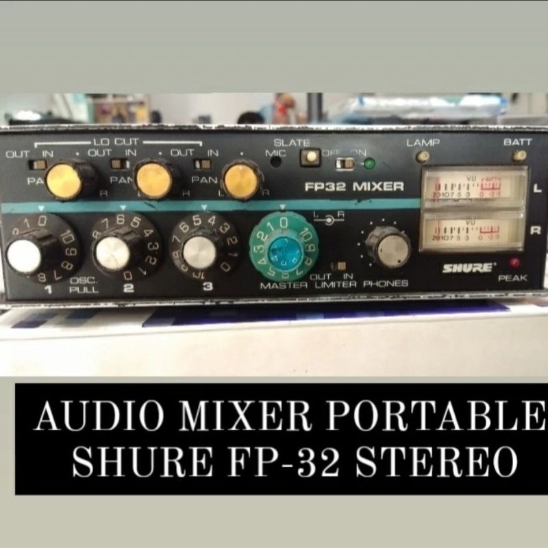 Audio Mixer Portable merk Shure(second)