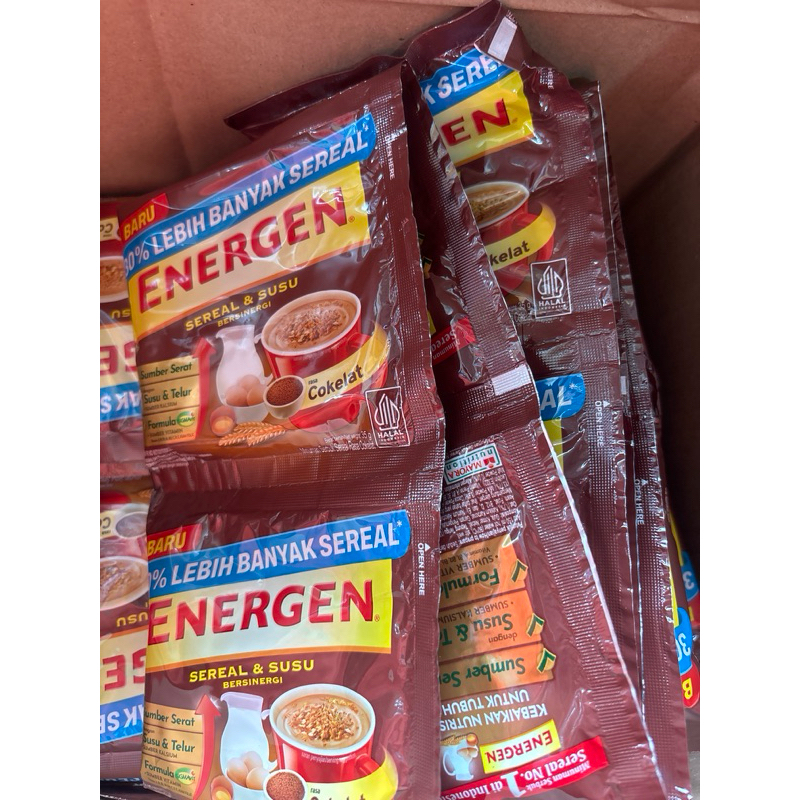 

Energen Coklat isi 10 /Renceng