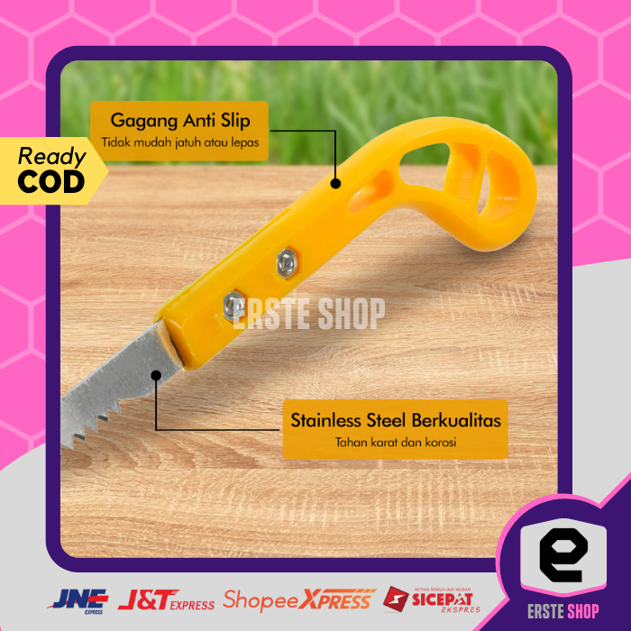 Gergaji Tangan Alat Pemotong Kayu Pipa Gergaji Kayu Super Tajam