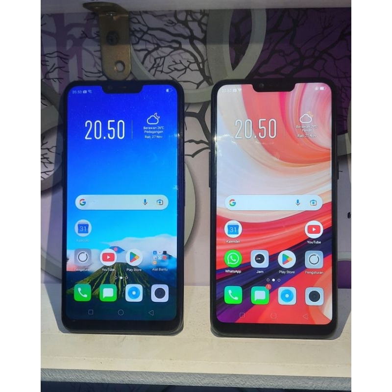 OPPO A3S RAM 2 HP PLUS CHARGER DAN SILICON