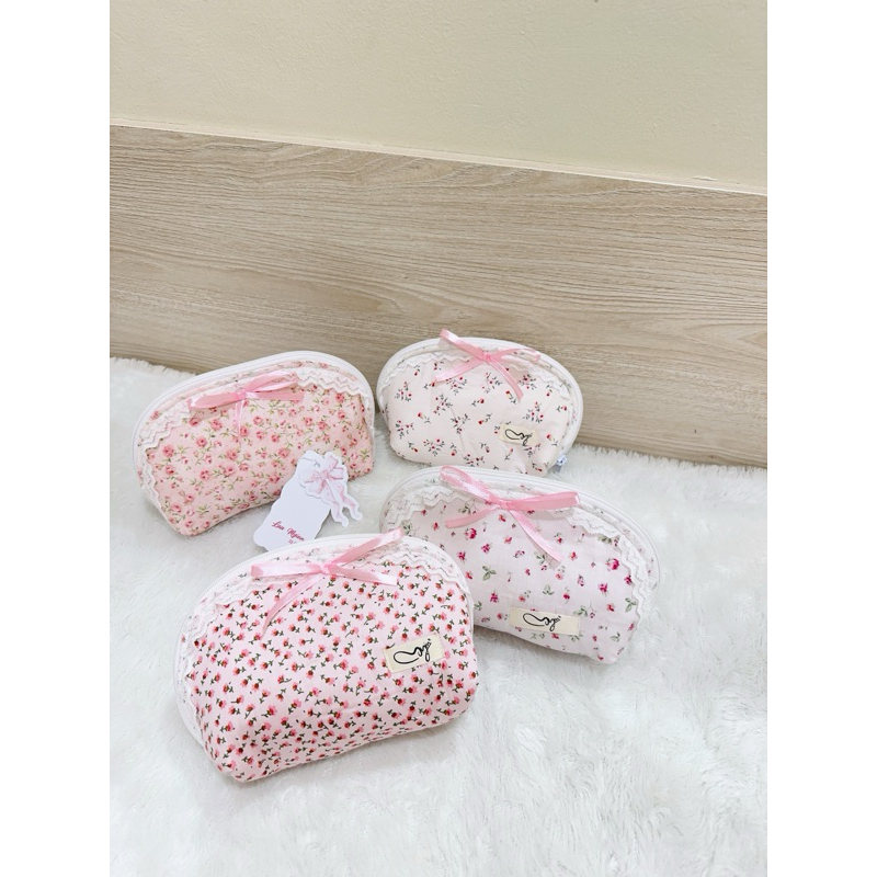 coquette pouch makeup | Aurora bloom