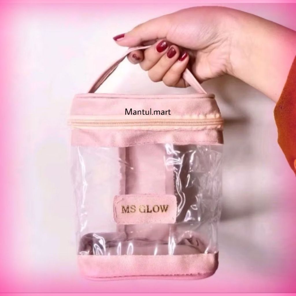 POUCH KOSMETIK MS GLOW / POUCH PINK