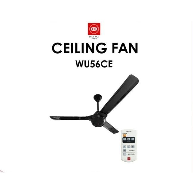 KIPAS ANGIN GANTUNG PLAFON KDK TYPE WU56CE